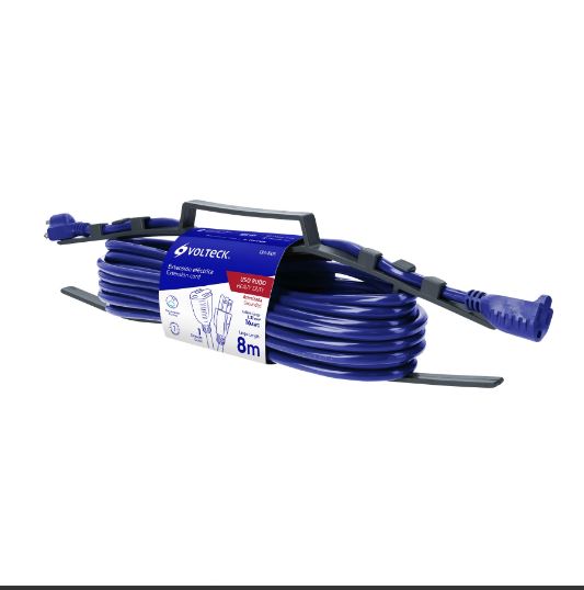 EXTENSIÓN USO RUDO, ATERRIZADA, 8 M CALIBRE 16, VOLTECK 48058 *