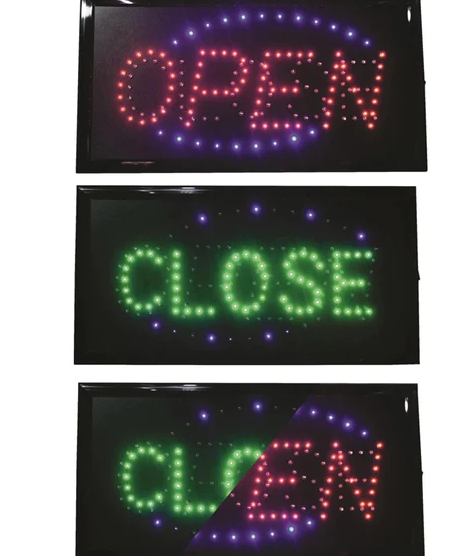 LETRERO LUMINOSO OPEN/CLOSE 246-445 *