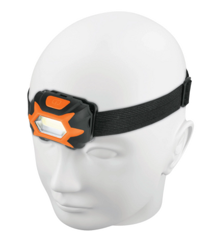 LINTERNA DE MINERO 1 LED 150 LMl DE 3 PILAS AAA, TRUPER 11751 *