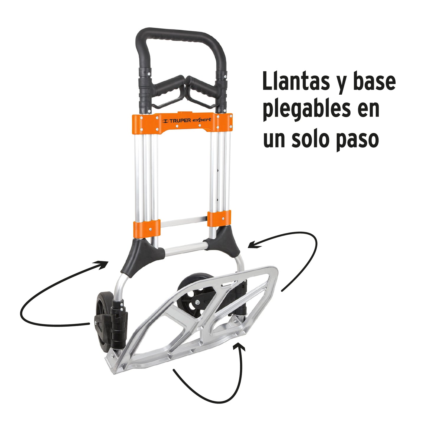 DIABLO DE CARGA, PLEGABLE, 200KG ALUMINIO TRUPER EXPERT 14090 *