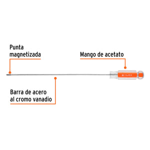 DESARMADOR PUNTA PHILIPS #0 MAGO DE ACETATO 14059 N