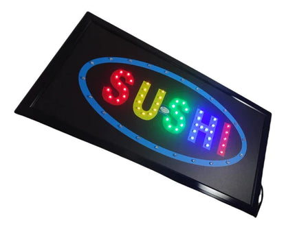 LETRERO LUMINOSO SUSHI CON SERIGRAFIA 246-447 P