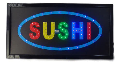 LETRERO LUMINOSO SUSHI CON SERIGRAFIA 246-447 P