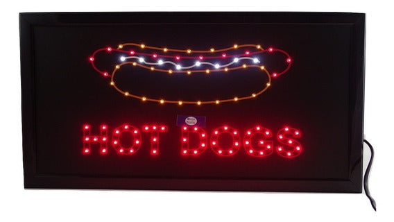 LETRERO LUMINOSO HOT DOGS 246-415 P