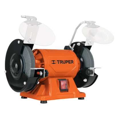ESMERIL DE BANCO DE 6" DE 1/2 HP (370 W), TRUPER 12785 *