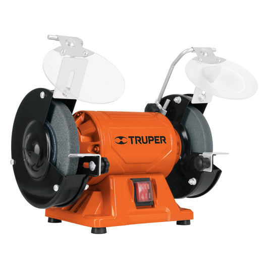 ESMERIL DE BANCO DE 6" DE 1/2 HP (370 W), TRUPER 12785 *