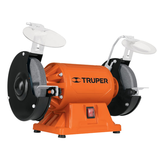 ESMERIL DE BANCO DE 8" DE 3/4 HP (560 W), TRUPER 12786 N
