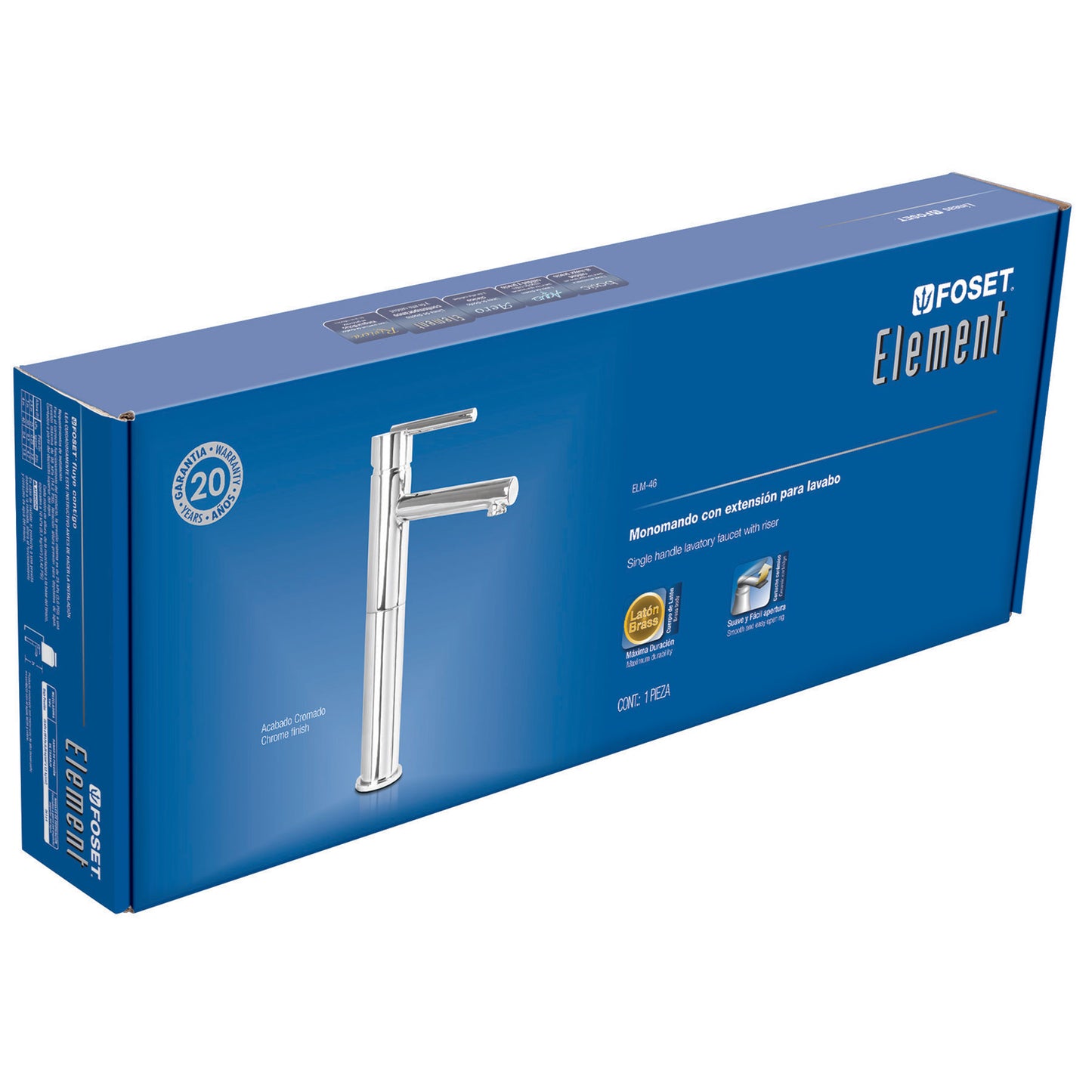 MONOMANDO ALTO PARA LAVABO, ELEMENT