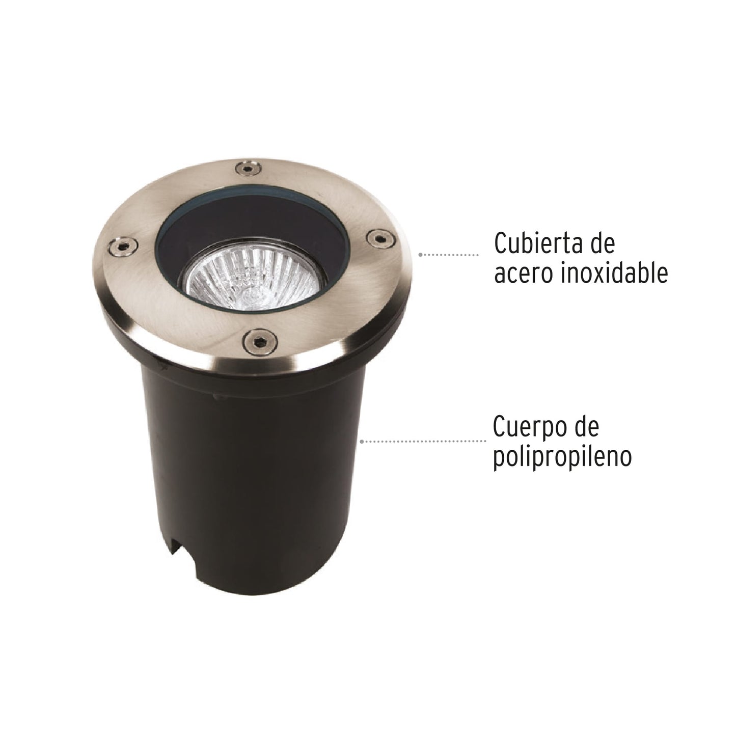 LUMINARIO SPOT PARA PISO 47394 N