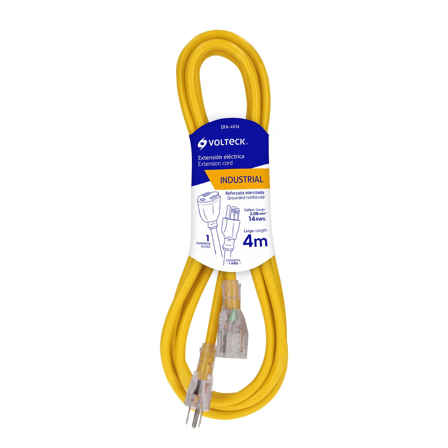 EXTENSION ELECTRICA USO INDUSTRIAL 4M 48066 *