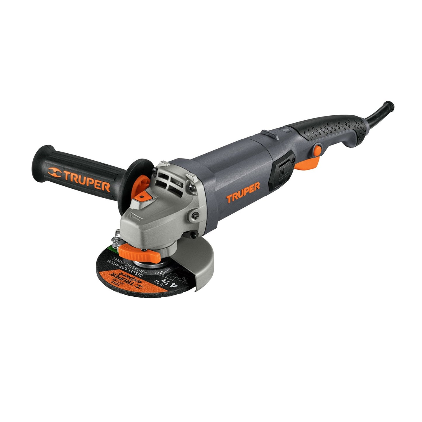 ESMERILADORA ANGULAR 4-1/2'' 950W, INDUSTRIAL, TRUPER 12872 N