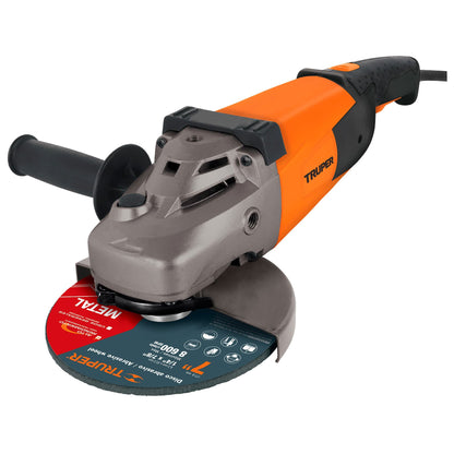 ESMERILADORA ANGULAR 7", PROFESIONAL, 2100 W 14012 *