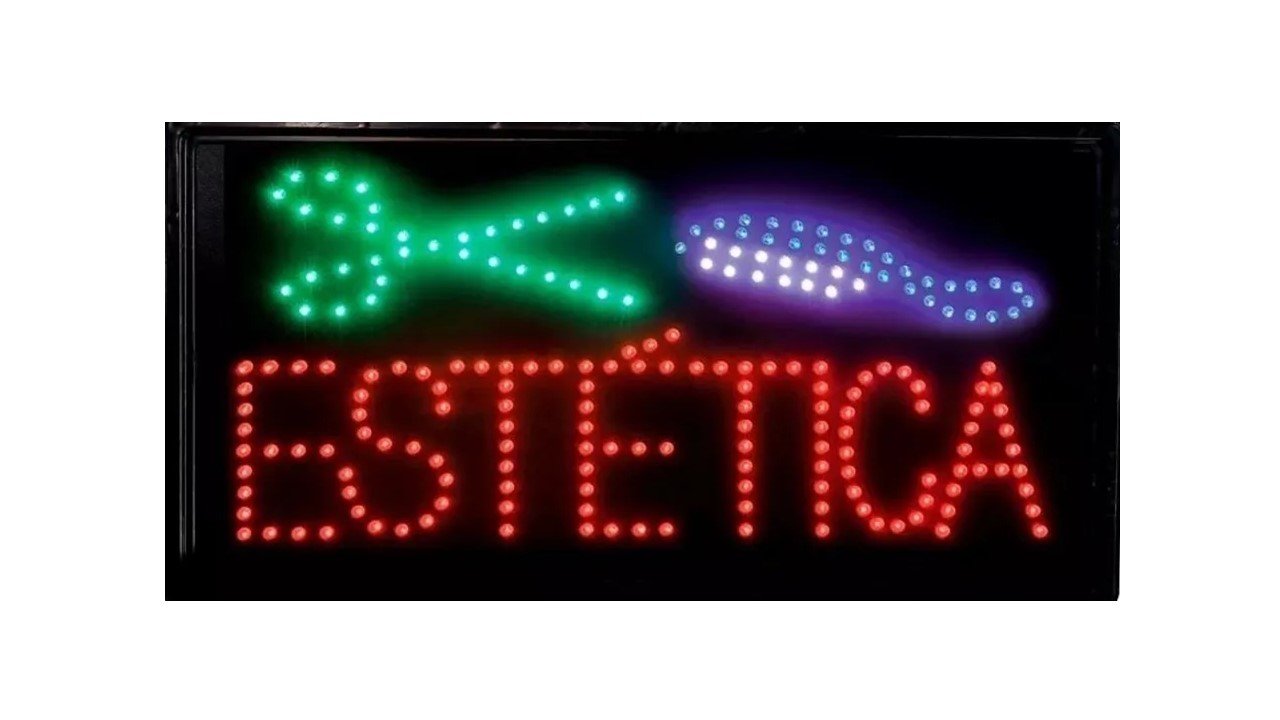 LETRERO LUMINOSO DE LEDS ESTÉTICA 246-412 N