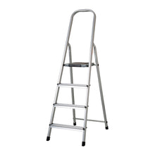 Cargar imagen en el visor de la galería, ESCALERA PLEGABLE DE ALUMINIO 4 PELDAÑOS 16765 P
