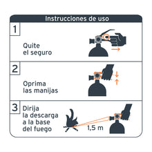 Cargar imagen en el visor de la galería, EXTINTOR PORTÁTIL PARA EMERGENCIA TIPO ABC, 2 KG
