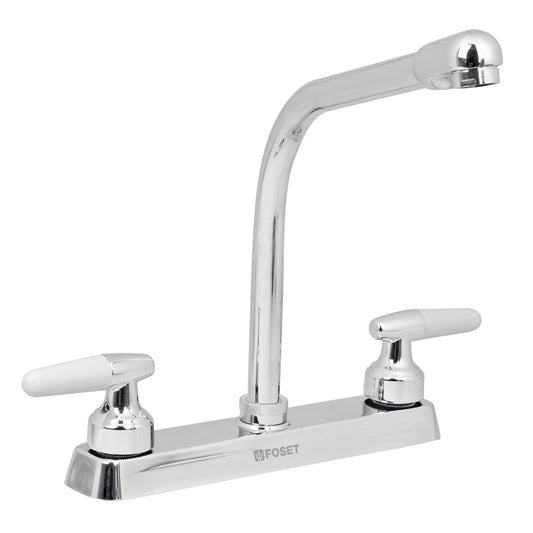 MEZCLADORA 8'' PFREGADERO, CUELLO COBRA, MANERALES CONO 49180 N