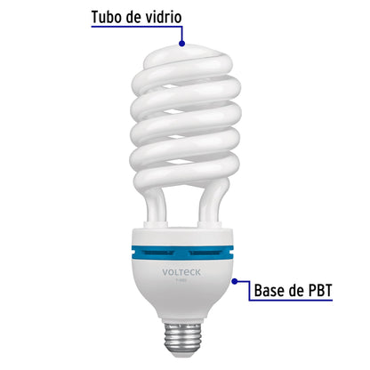 LÀMPARA ESPIRAL T5 45W ALTA POTENCIA LUZ DE DÌA, CAJA 47100 N