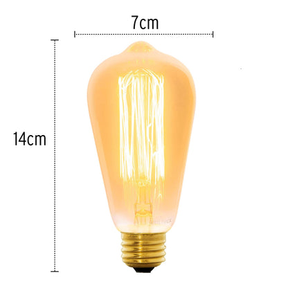 LÁMPARA INCANDESCENTE VINTAGE, 40W, EDISON   47104 P