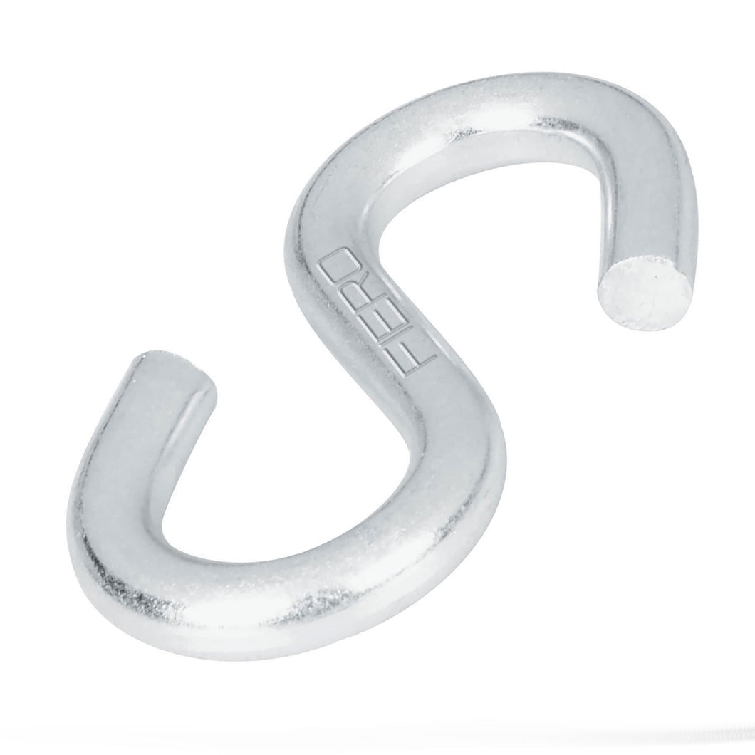 GANCHO 'S' DE 5/16' DE ACERO PARA CABLE, FIERO 44093 N