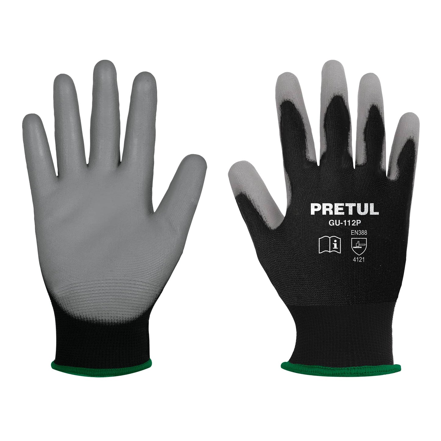 GUANTES DE POLIURETANO MEDIANO PRETUL 20030 *