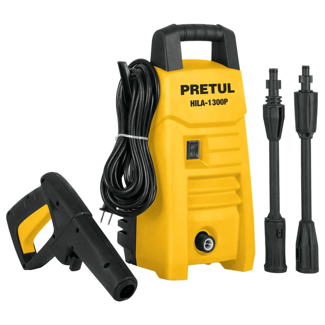 HIDROLAVADORA ELÉCTRICA, 1300 PSI, PRETUL 26014 N
