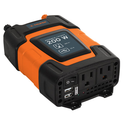 INVERSOR DE CORRIENTE 200 W TRUPER 10448 *