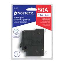 Cargar imagen en el visor de la galería, INTERRUPTOR TERMIMAGNÉTICO 1 POL 50A, VOLTECK 47510 P
