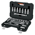 JUEGO DE 31 HERRAMIENTAS CUADRO 1/2" STD PARA MECÁNICO 102260 N