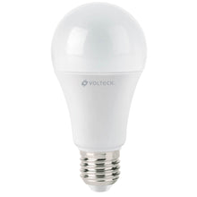 Cargar imagen en el visor de la galería, LÀMPARA LED TIPO BULBO A19 14W LUZ CÀLIDA, CAJA, VOLTECK 46593 P
