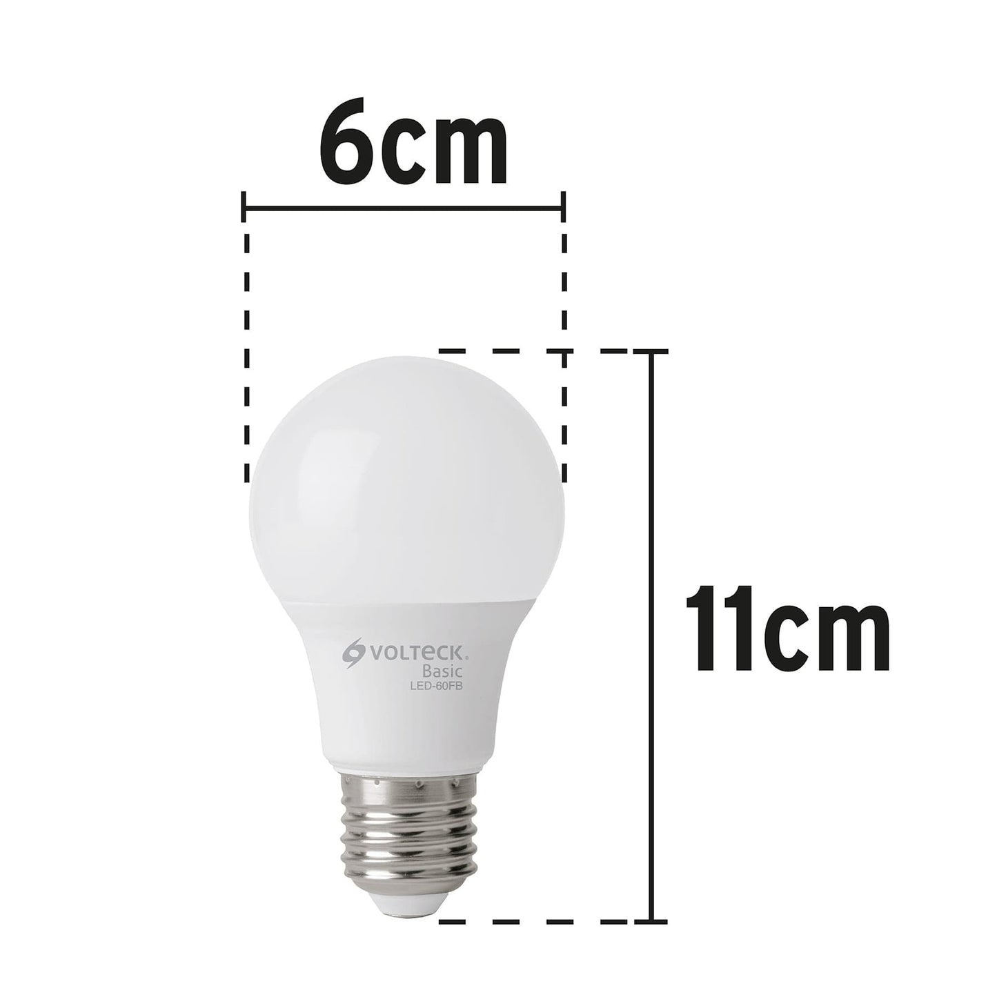 FOCO DE LED 8W LUZ BLANCA 28061 *