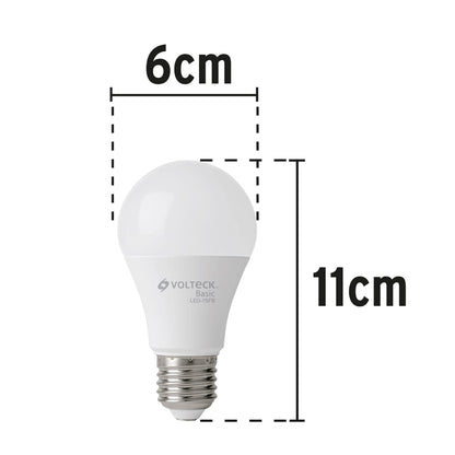 PACK DE 4 LÁMPARA DE LED, A19, 10W, LUZ DE DÍA, BASIC 28006 *