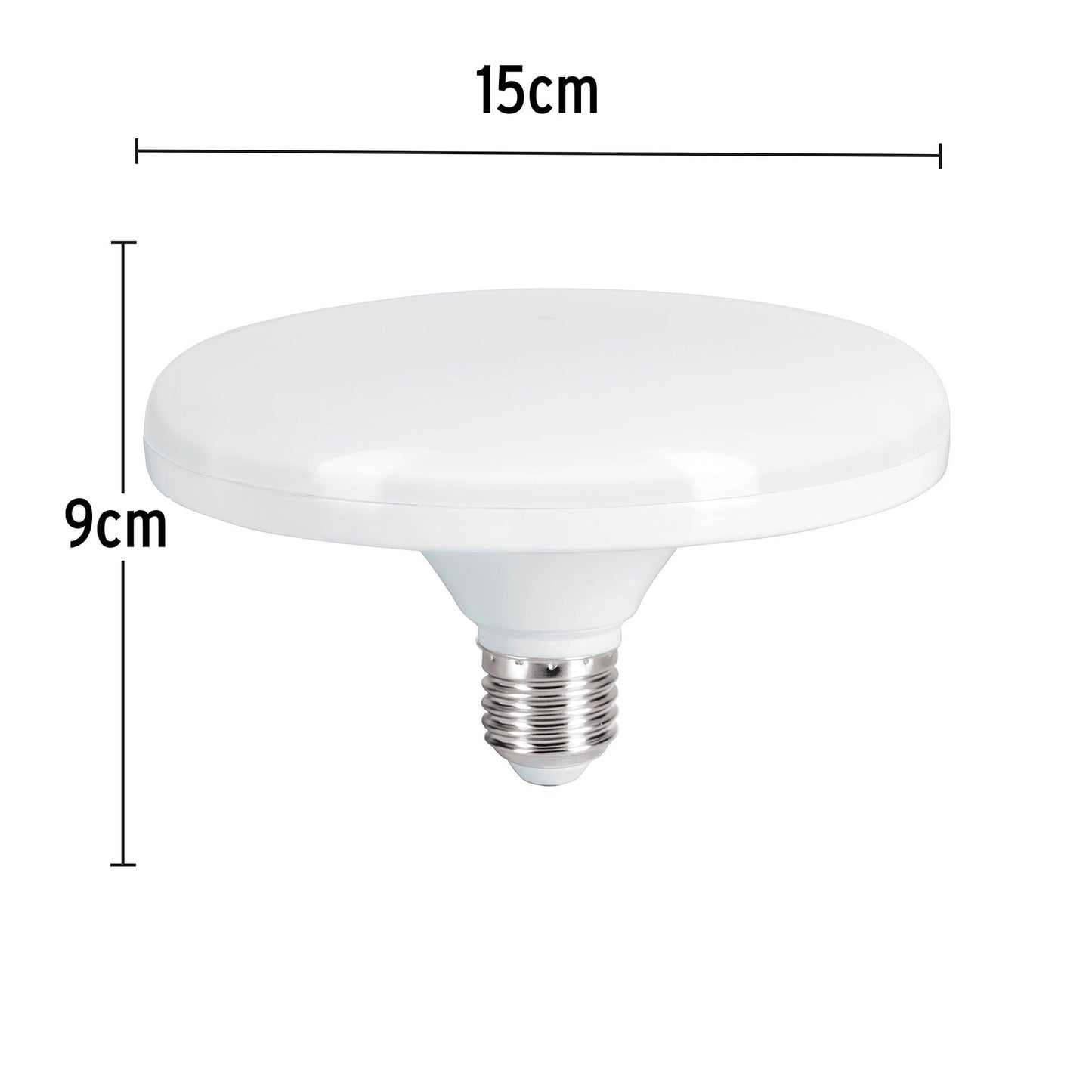 LÁMPARA DE LED TIPO OVNI 18W, LUZ DE DÍA 46091 *