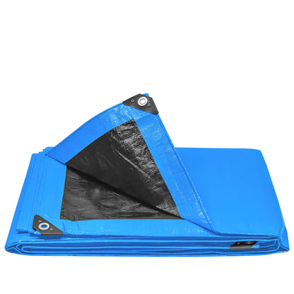 LONA REFORZADA, 4 X 5 M, AZUL 15372 *