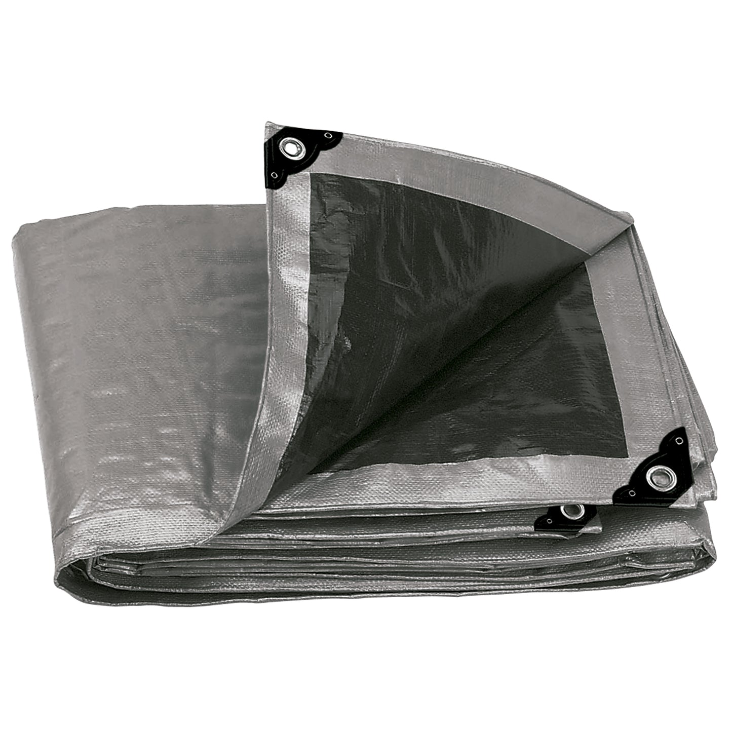 LONA REFORZADA GRIS 1.5M X 2M TRUPER 10770 *