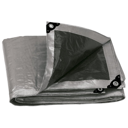 LONA REFORZADA GRIS 1.5M X 2M TRUPER 10770 *