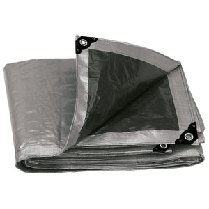 LONA REFORZADA GRIS 3M X3M TRUPER 15362 *