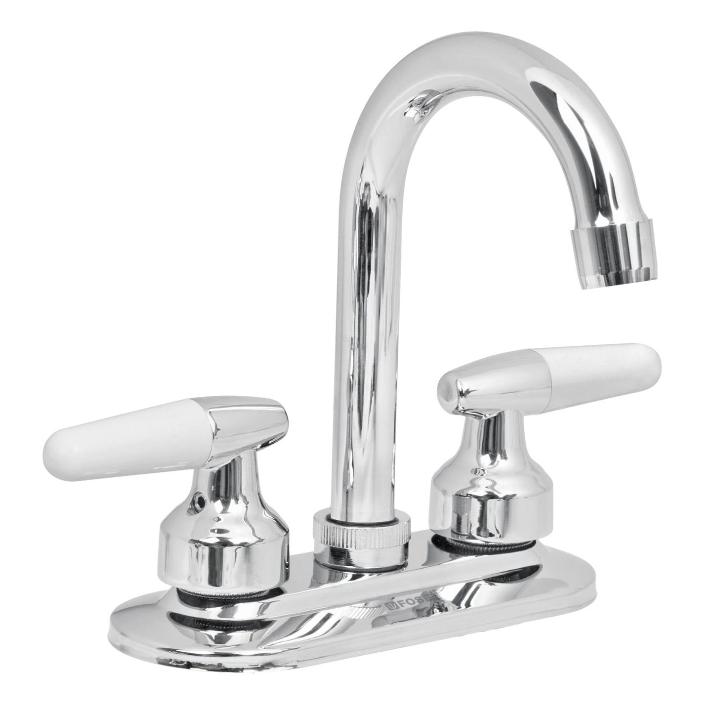 MEZCLADORA 4'' PARA LAVABO, CUELLO BAR, MANERALES CONO 49213 N