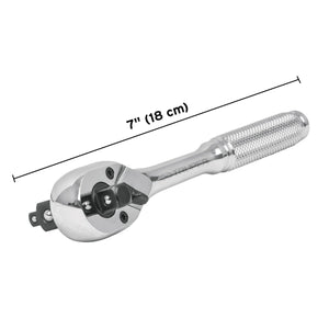 MATRACA TRIPLE, CUADRO 1/4", 3/8" Y 1/2"