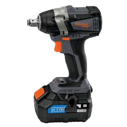 LLAVE DE IMPACTO INALÁMBRICA 1/2'' 20 V SIN CARBONES 101403 *
