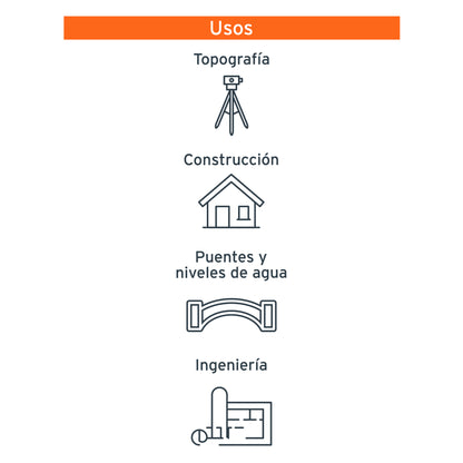 MEDIDOR LÁSER DE DISTANCIA DE 0.05M A 100M TRUPER 100374 P