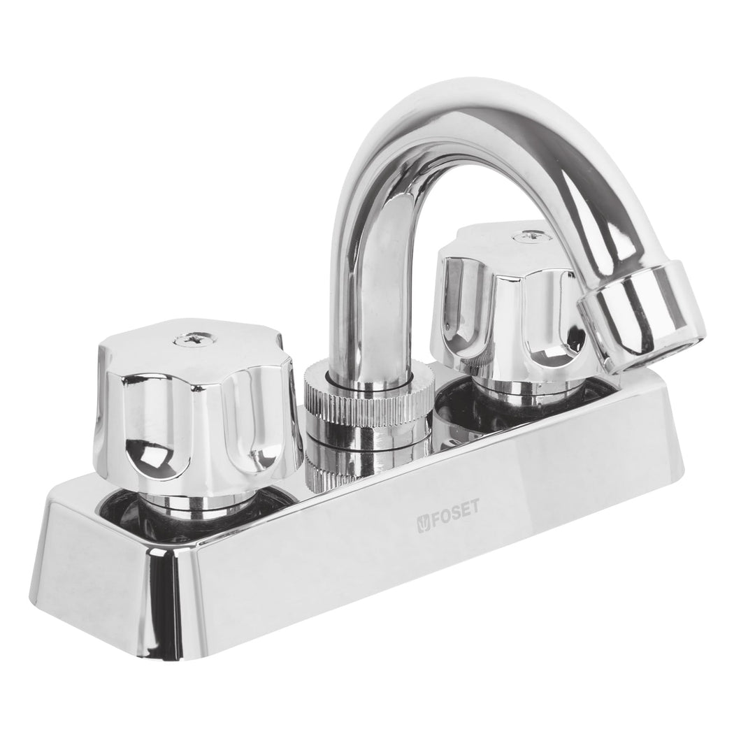 MEZCLADORA PLÀSTICA 4'' CUELLO CURVO PARA LAVABO, STANDAR 49282 *