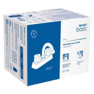 MEZCLADORA PLÀSTICA 4'' CUELLO CURVO PARA LAVABO, STANDAR 49282 *