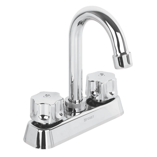 MEZCLADORA PLÀSTICA 4'' CUELLO TIPO BAR PARA LAVABO, STANDAR 49288 *