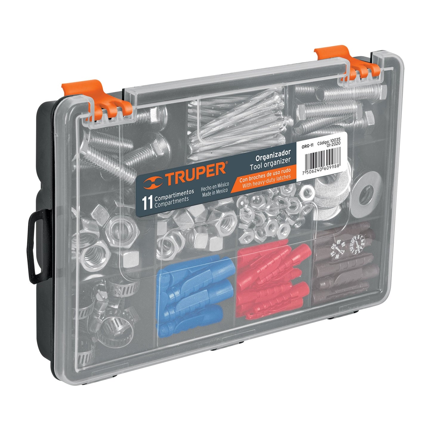 ORGANIZADOR 9" CON 11 COMPARTIMENTOS 10035 *