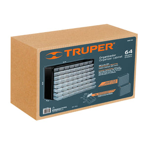 ORGANIZADOR 20" CON 64 COMPARTIMENTOS 10895 N