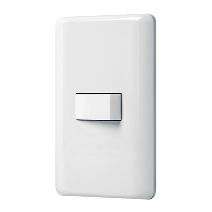 PLACA CON APAGADOR SENCILLO BASIC 25078 *