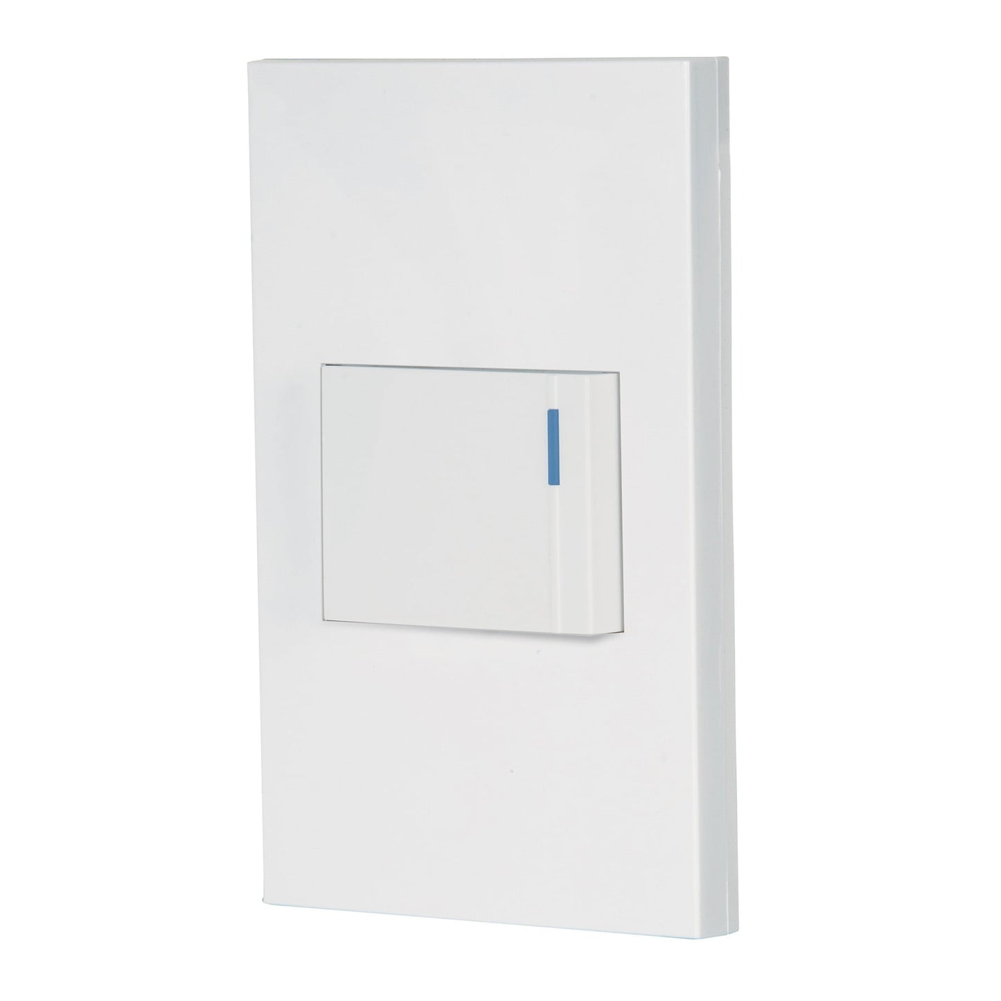 PLACA ARMADA 1 INTERRUPTOR, 1.5 MÓDULOS, ESPAÑOLA, BLANCO 45592 *