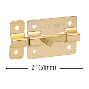 PASADOR DE LATON 2" HERMEX 43724 *
