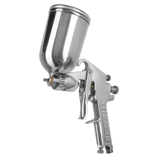 PISTOLA P/PINTAR DE GRAVEDAD 2MM LVMP VASO ALUMINIO, 2MM, TRUPER 13060 N