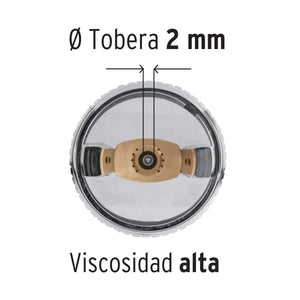 PISTOLA DE GRAVEDAD 2.00 MM 12131 N